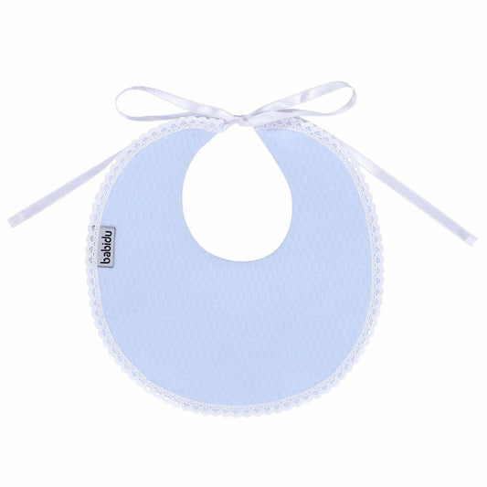 Louvre Round Bib - Sky Blue 6291