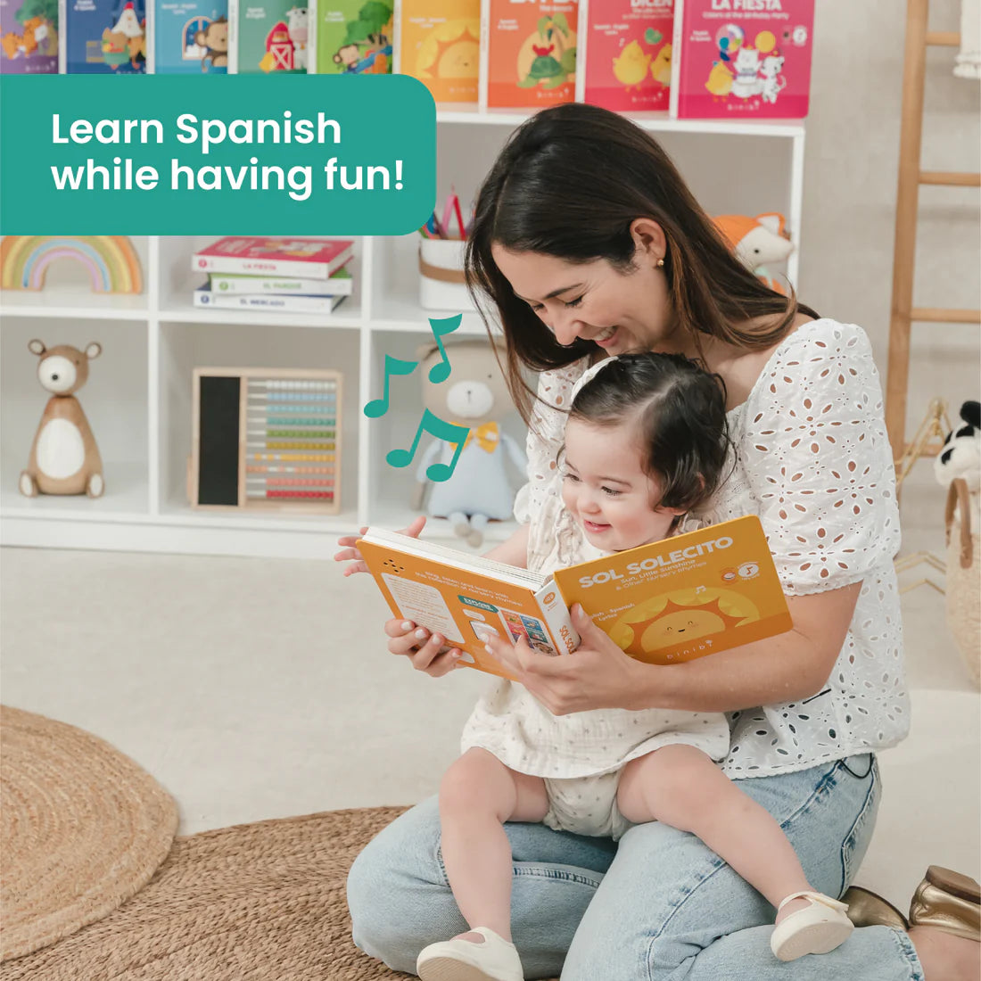 Sol Solecito Bilingual Musical Book: Spanish Nursery Rhymes