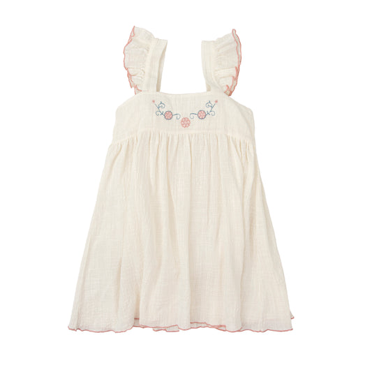 Vinculo White Flower Dress 91433