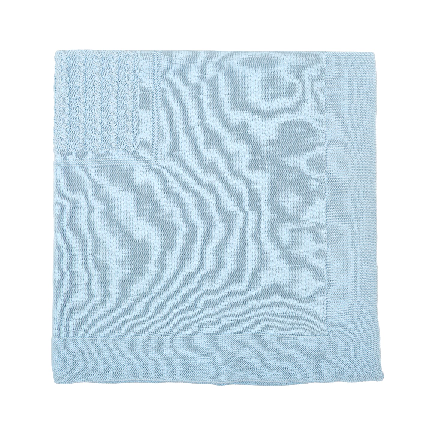 Cariño Knit Blanket Sky Blue 4322