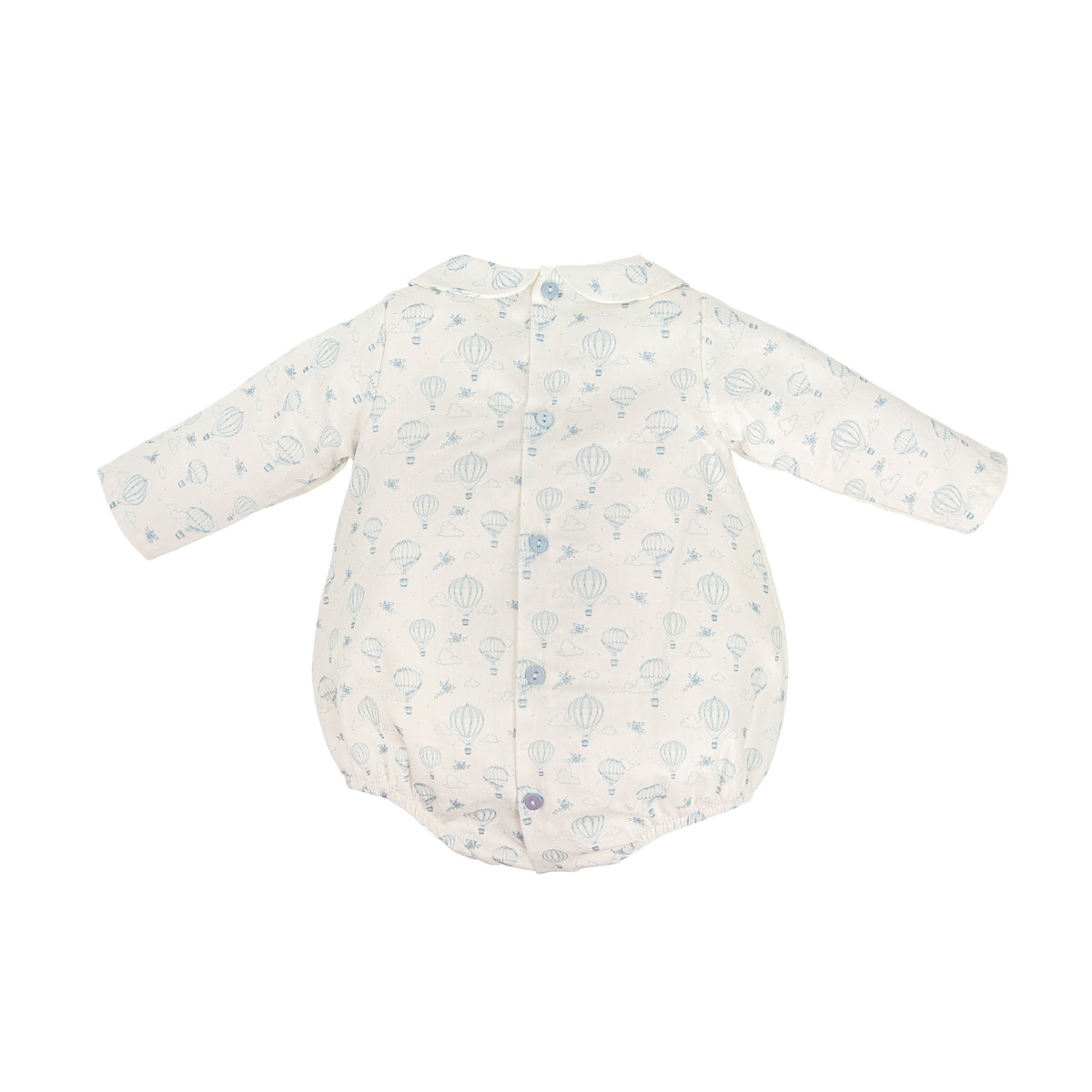 Sueños Blue Cotton Romper 30239