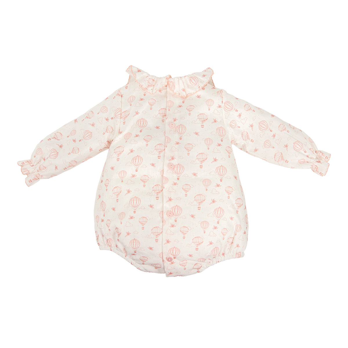 Sueños Pink Cotton Romper 31239