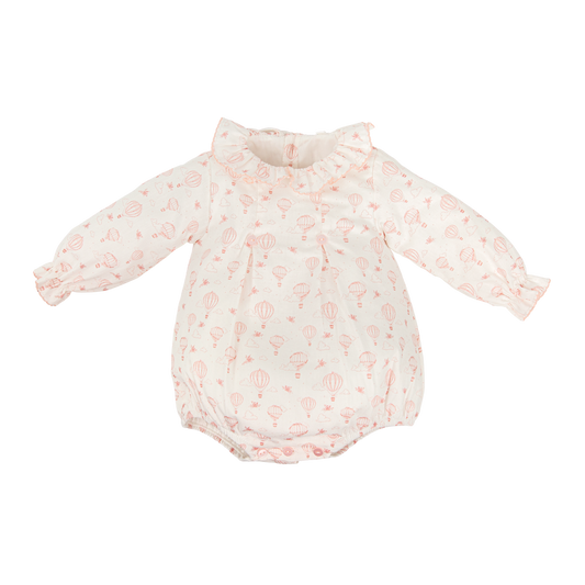Sueños Pink Cotton Romper 31239