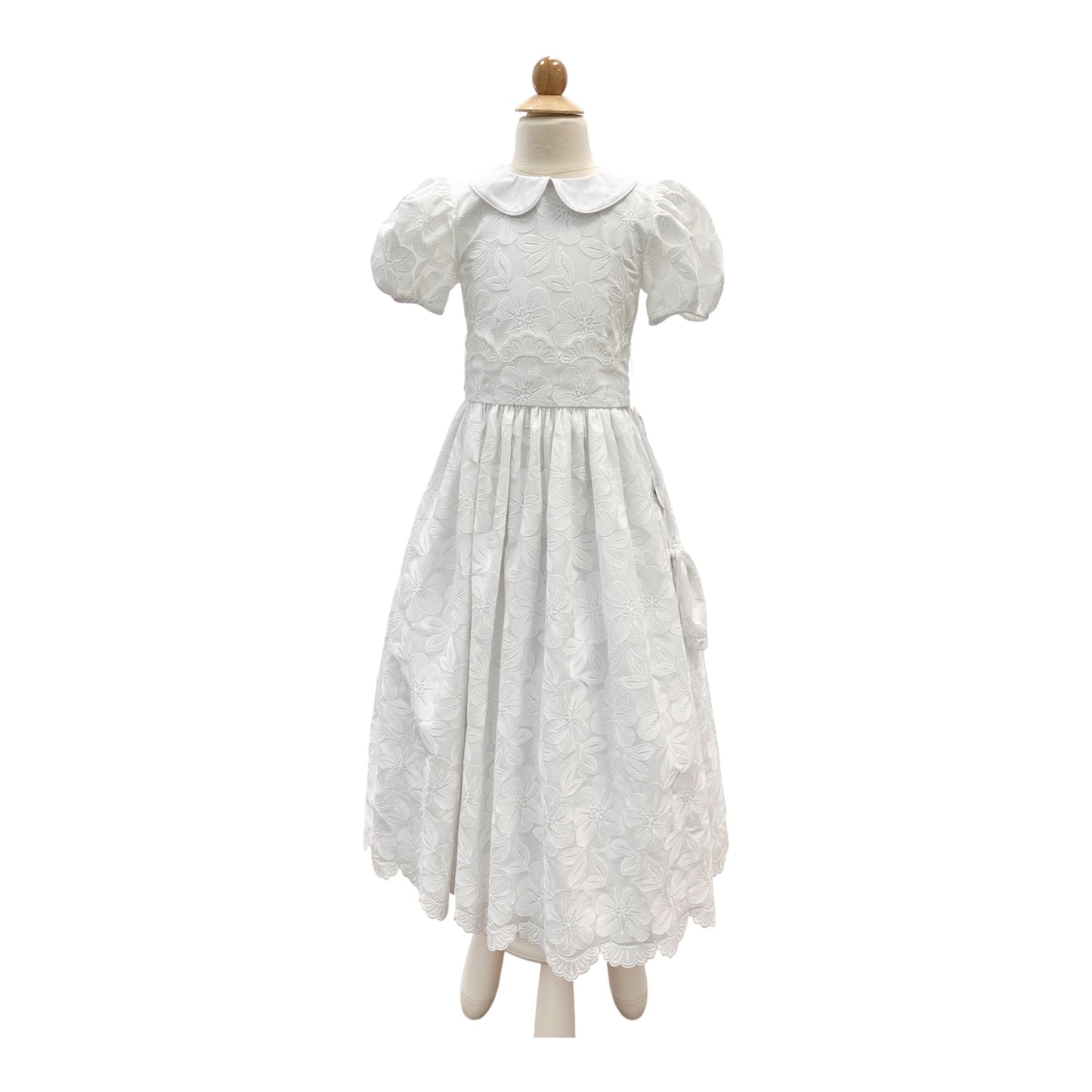 Mariana Emb Cotton First Communion Dress