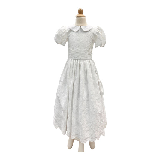 Mariana Emb Cotton First Communion Dress