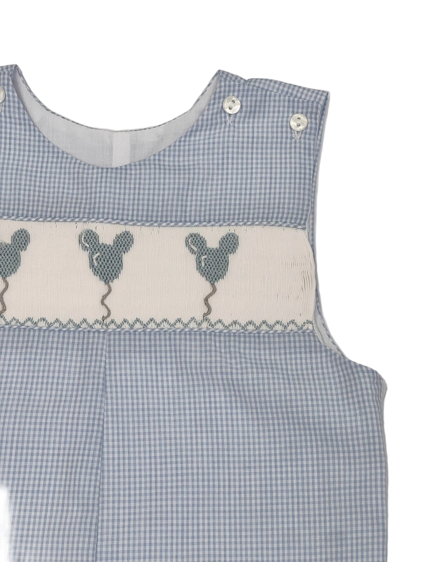 Bluebell Mickey Smocked Overall