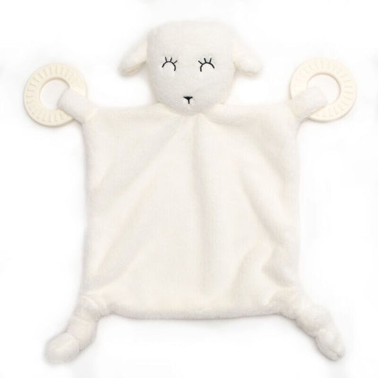 White Lamb Teething Buddy