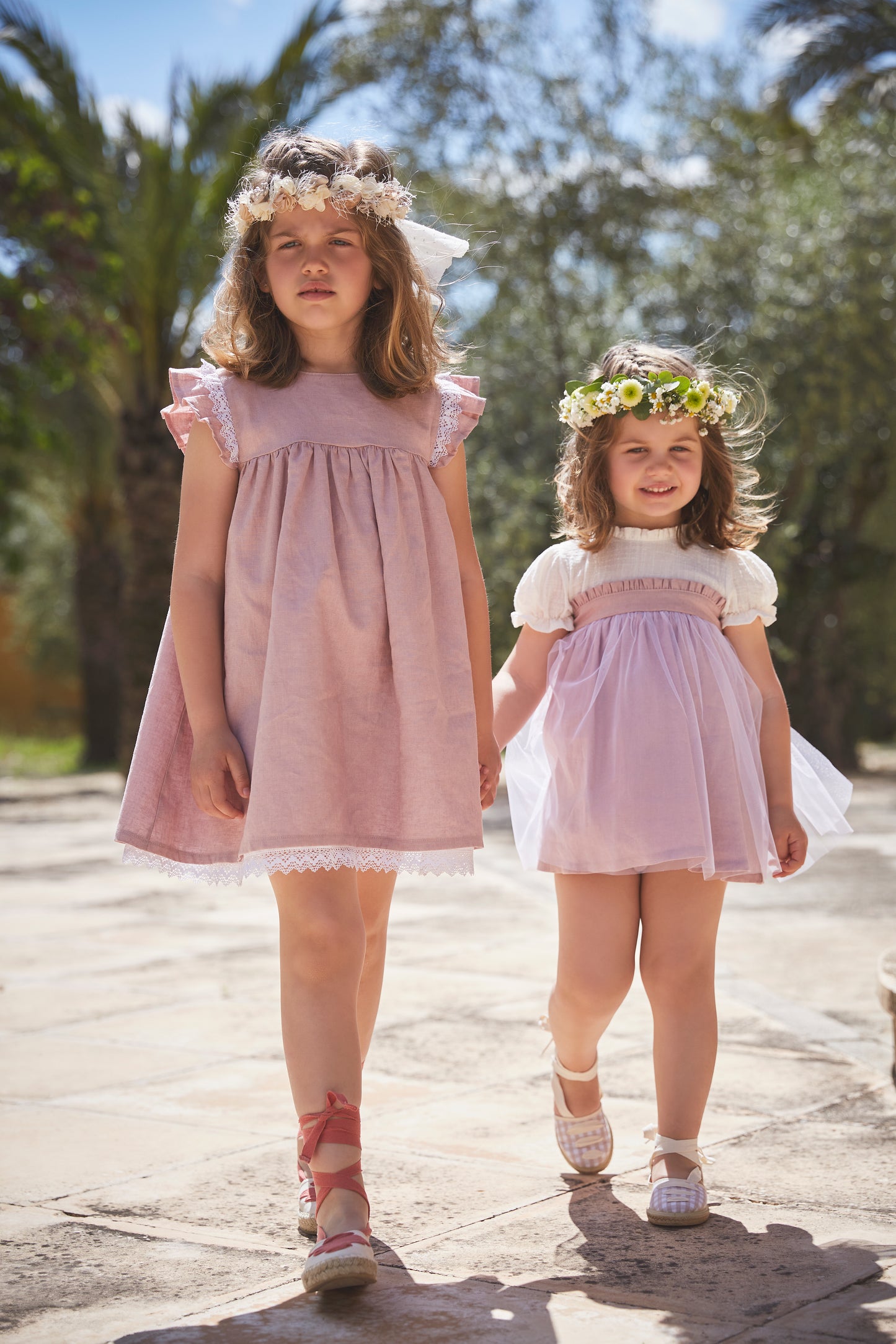 Magia Mauve Flutter Sleeve Dress 90425