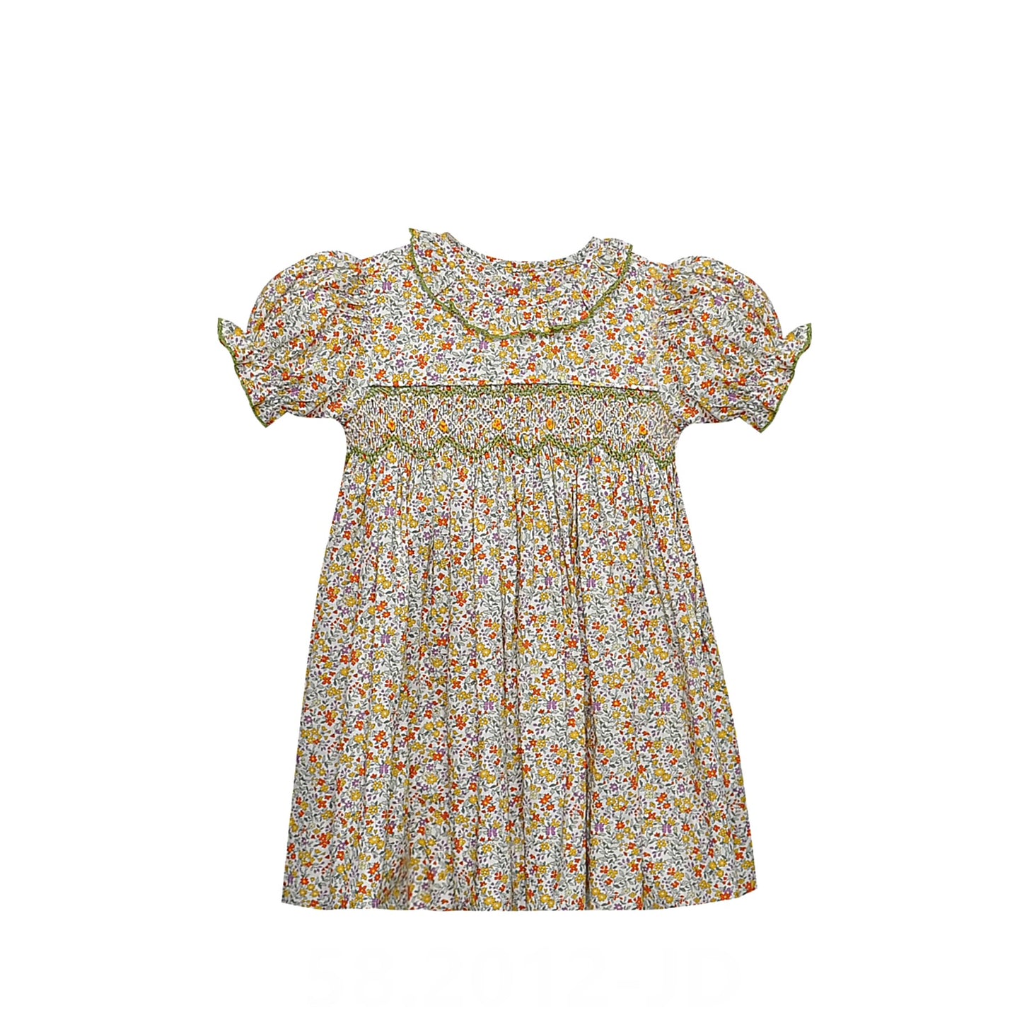 Yellow Flower Juliette Dress