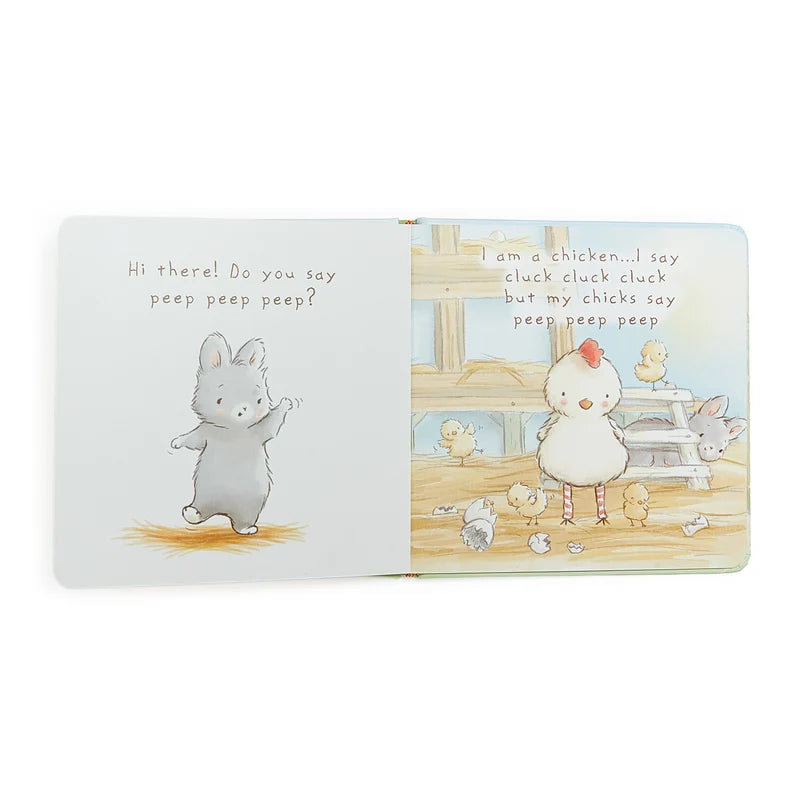 Who Says Peep Peep Peep Board Book