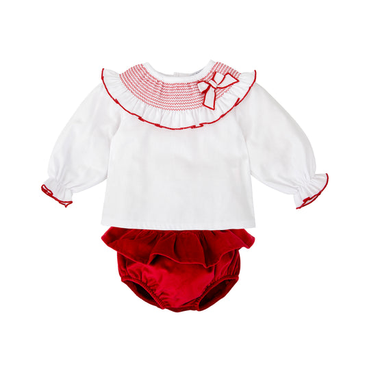 Sierra Red Bloomer Set