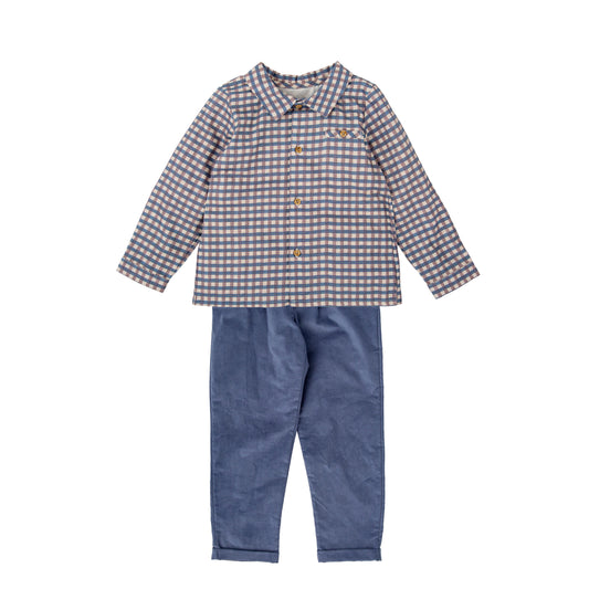Alameda Blue Pants Set 44656