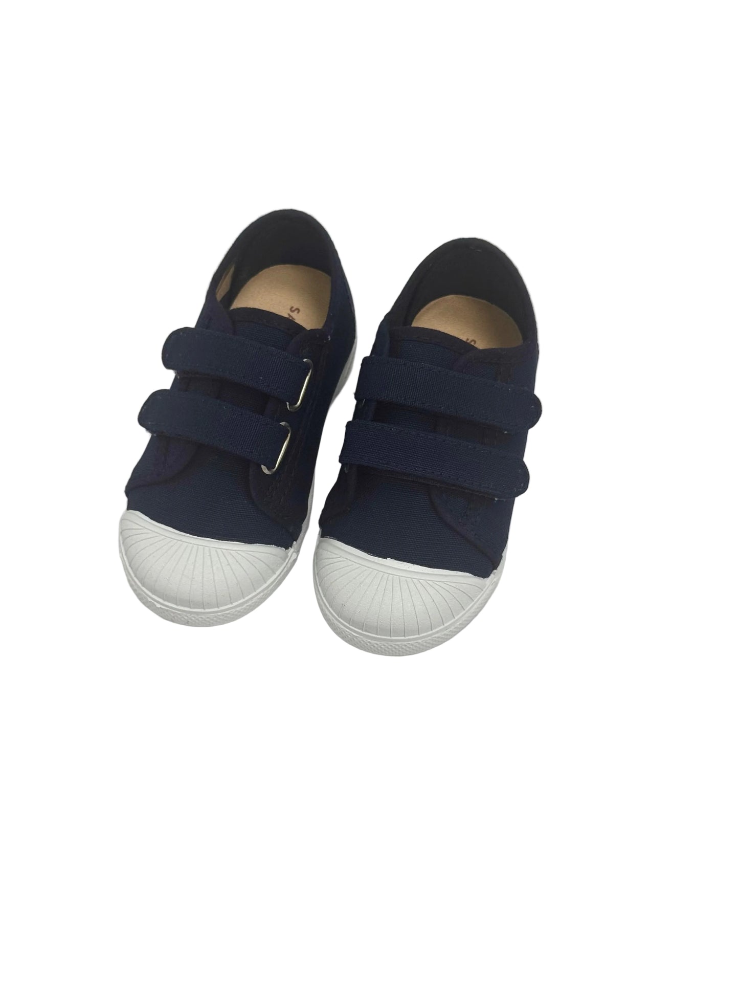 Navy Velcro Sneaker 4003-01