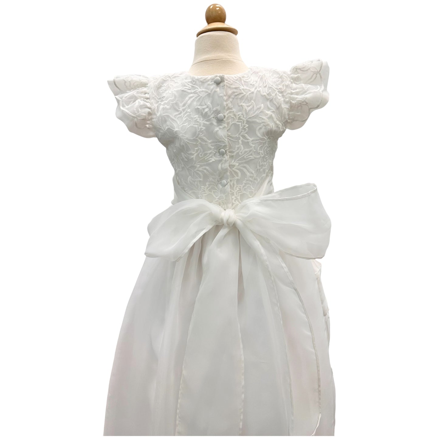 Flora Garden Organza First Communion Dress