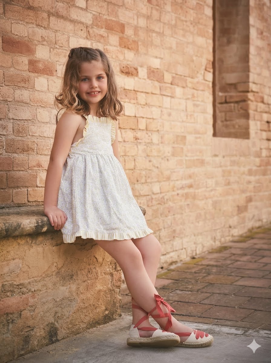Yellow Stripe Abrazo Dress 92415