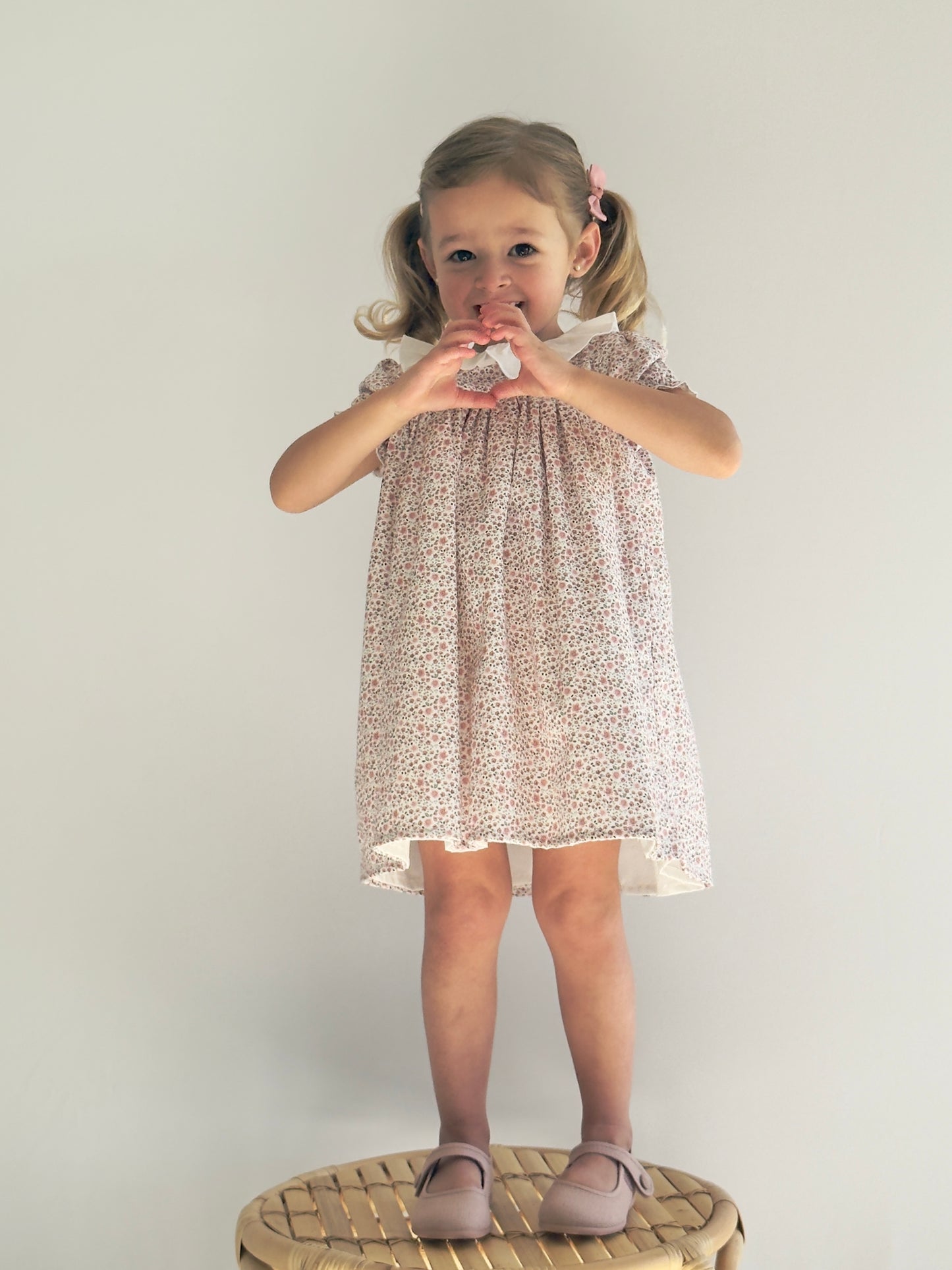 Dusty Rose Flower Dress