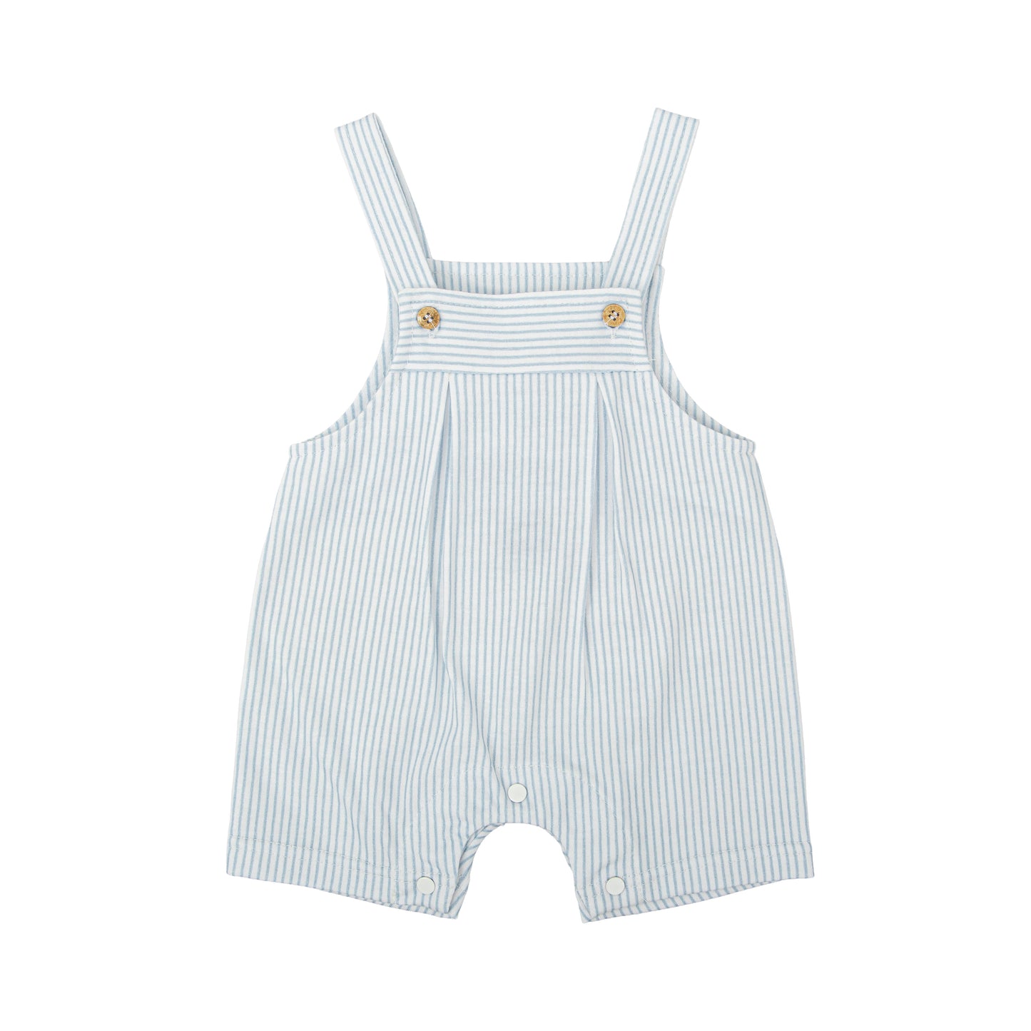 Mirada Blue Stripe Overall Romper 43221