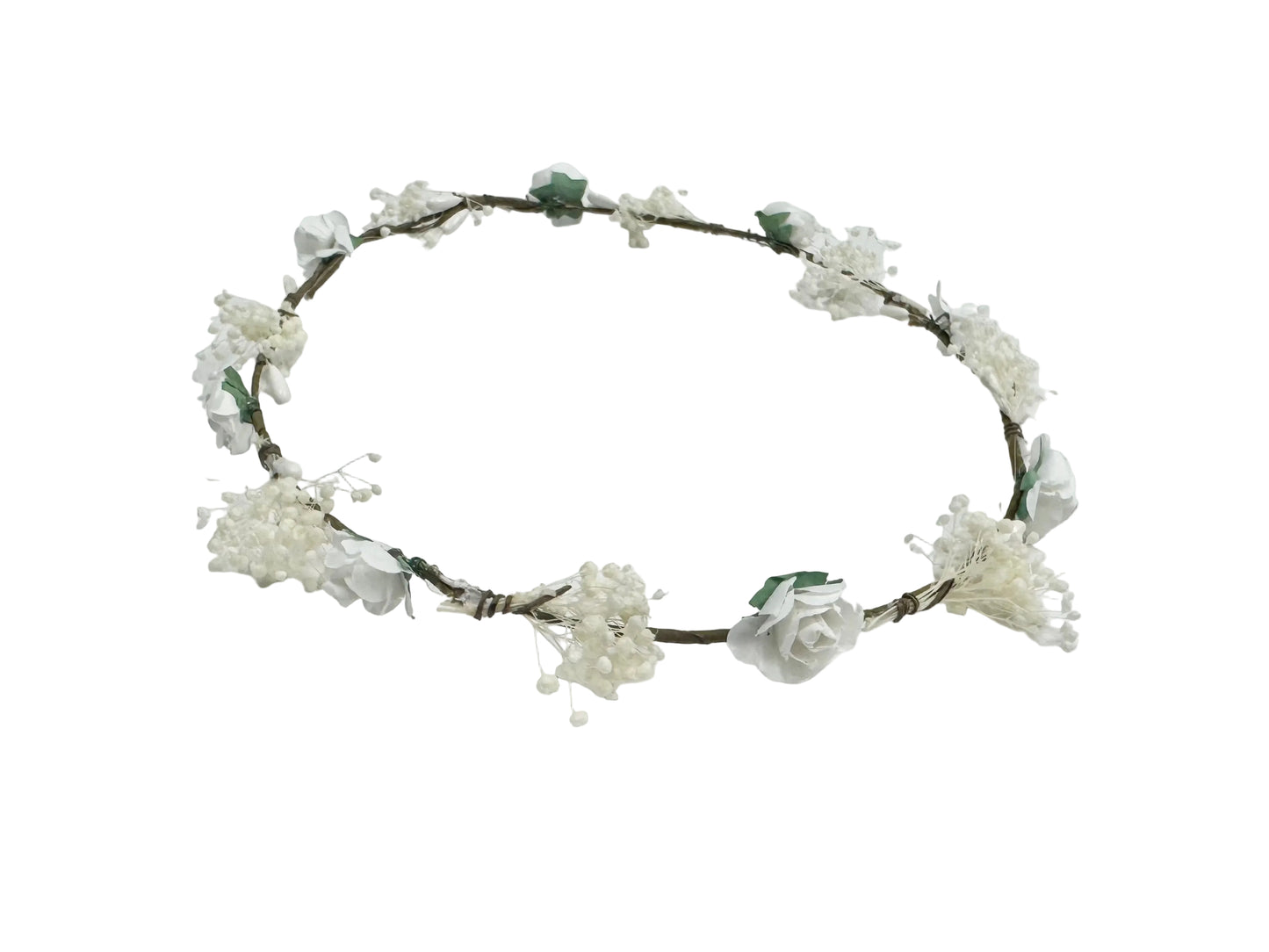 Floral Wreath Roses & Gypsophyla