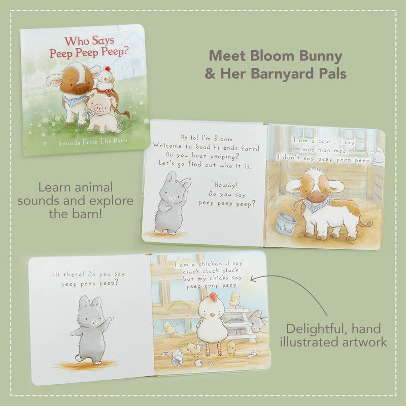Who Says Peep Peep Peep Board Book