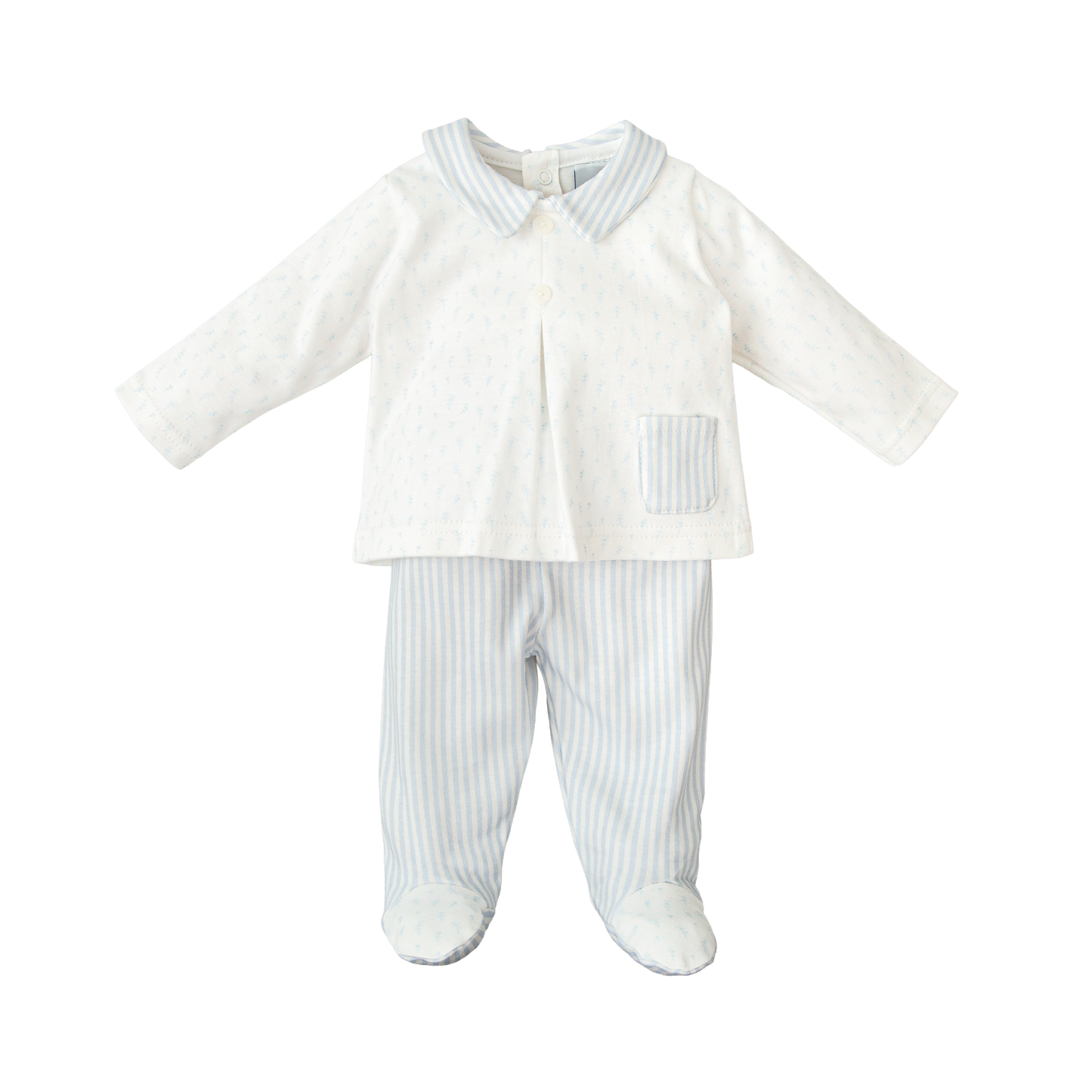 Aromas Blue Cotton 2 Piece Set 50134