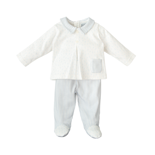 Aromas Blue Cotton 2 Piece Set 50134