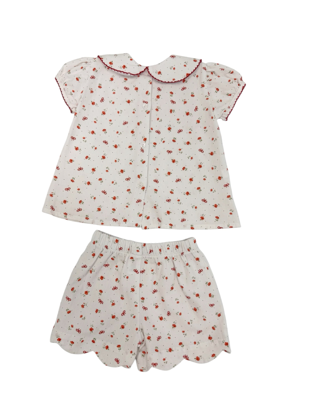 Winterberry Bows Shorts Set