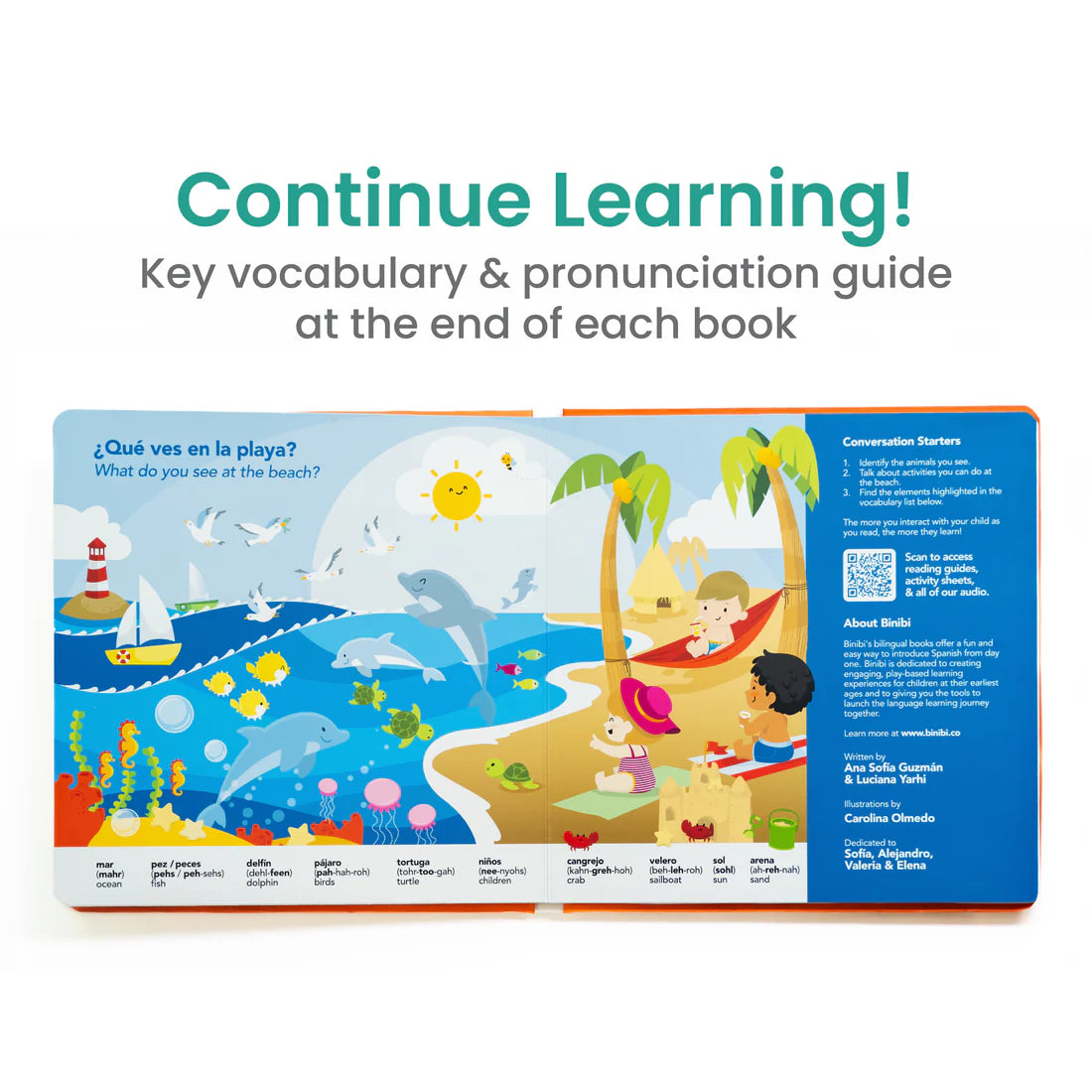 La Playa Bilingual Sound Book: Beach Sounds