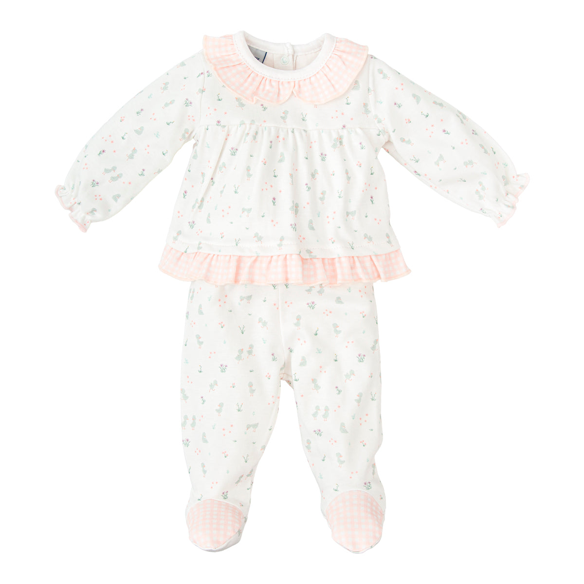 Nido Pink Cotton Two Piece Set 51136