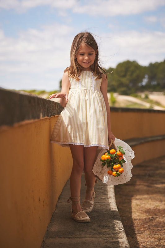 Raiz Yellow Stripe Dress 90428