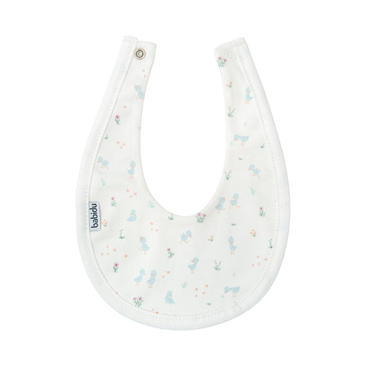 Nido Sky Blue Cotton Bib 6436