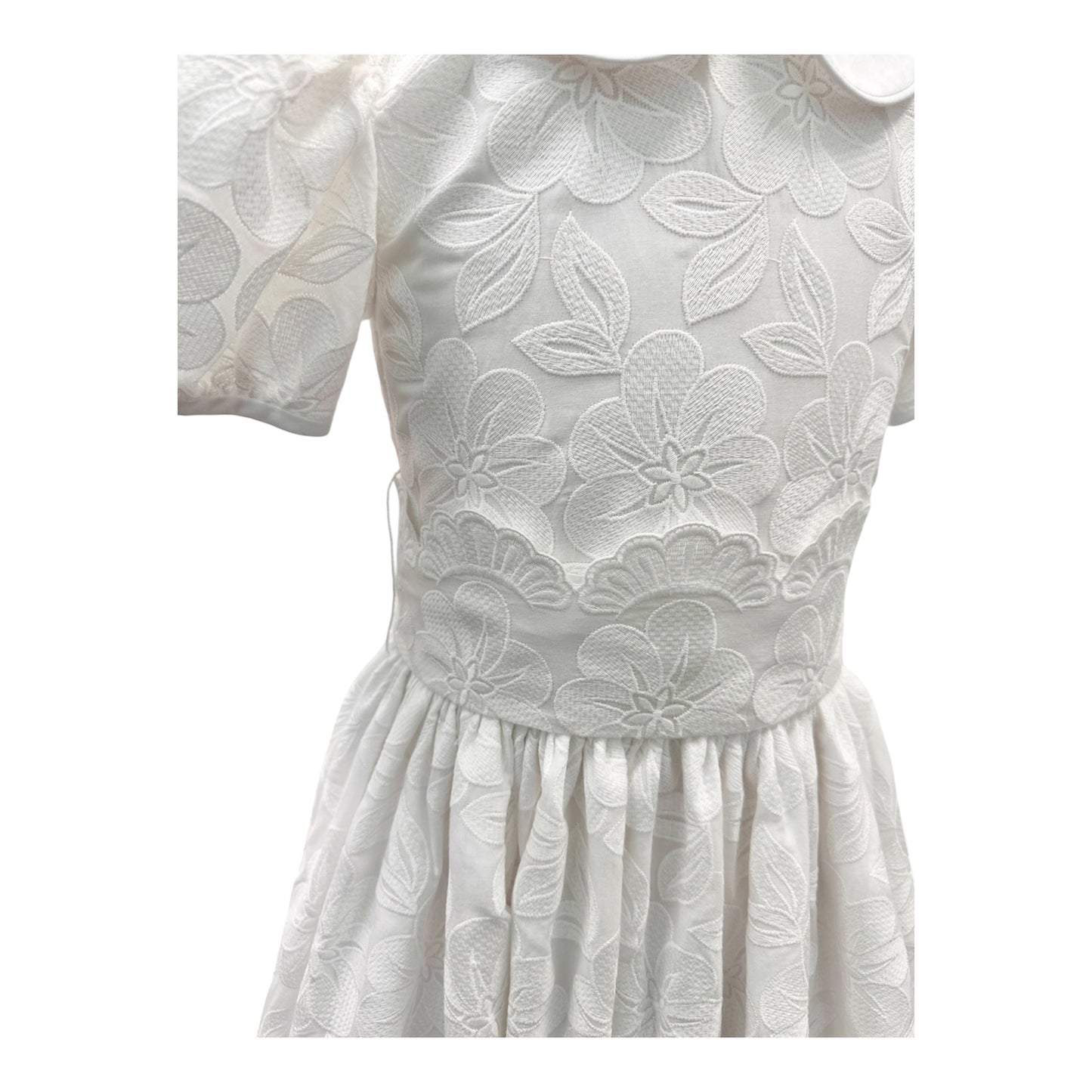 Mariana Emb Cotton First Communion Dress