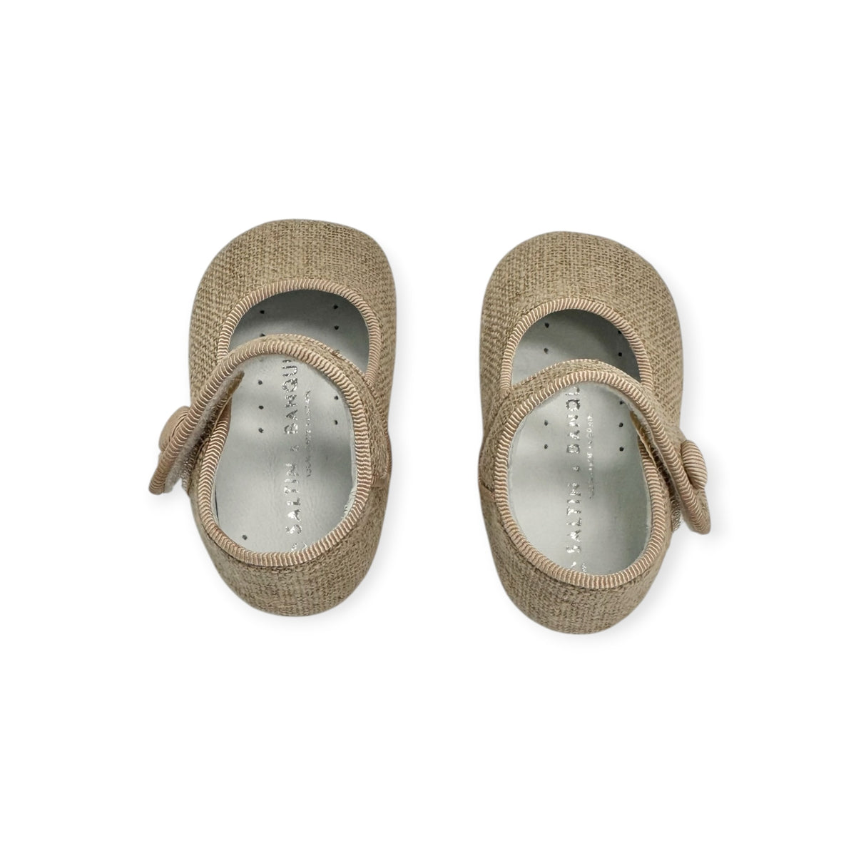 Natural Linen Mary Jane SB504