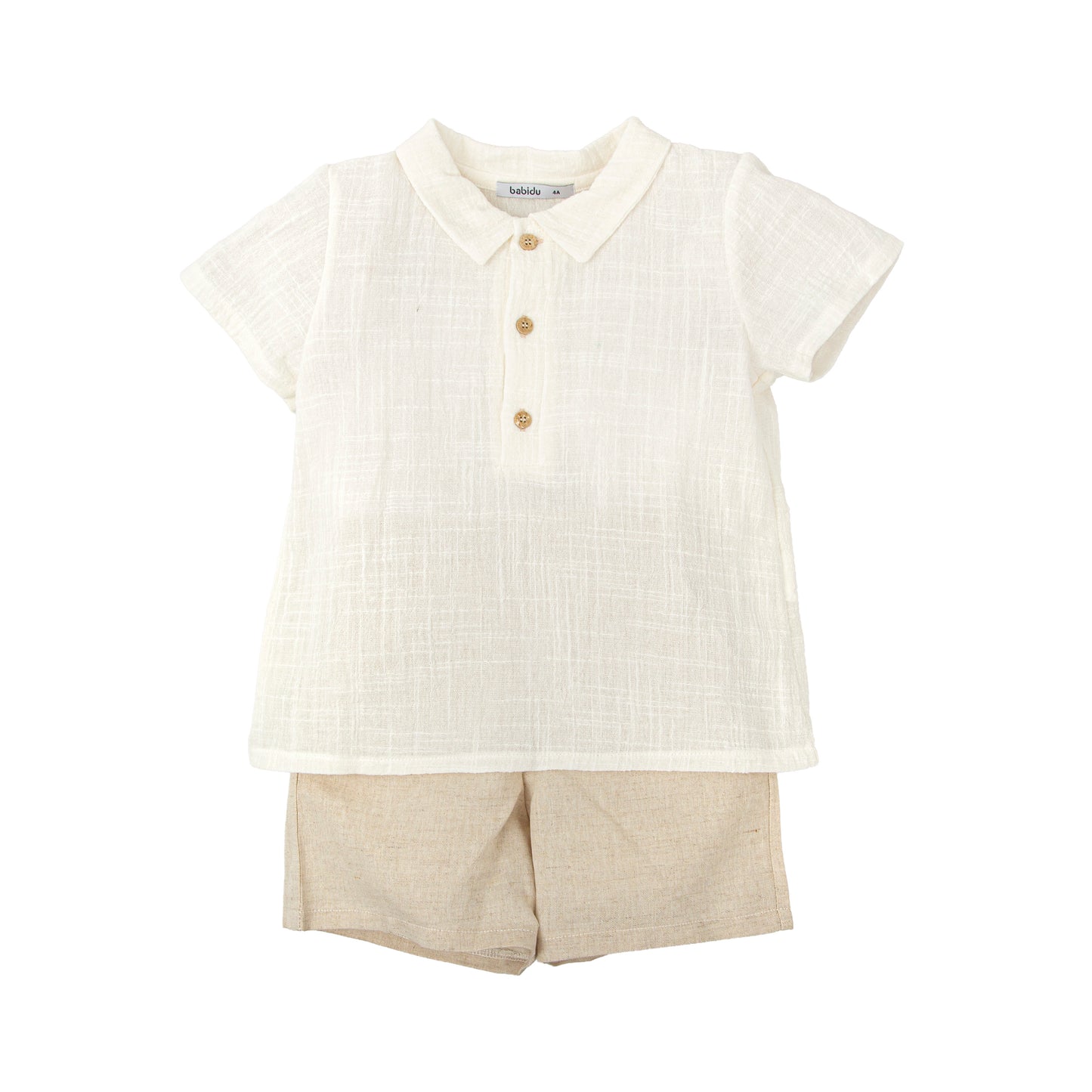 Magia Beige Shorts Set 40425