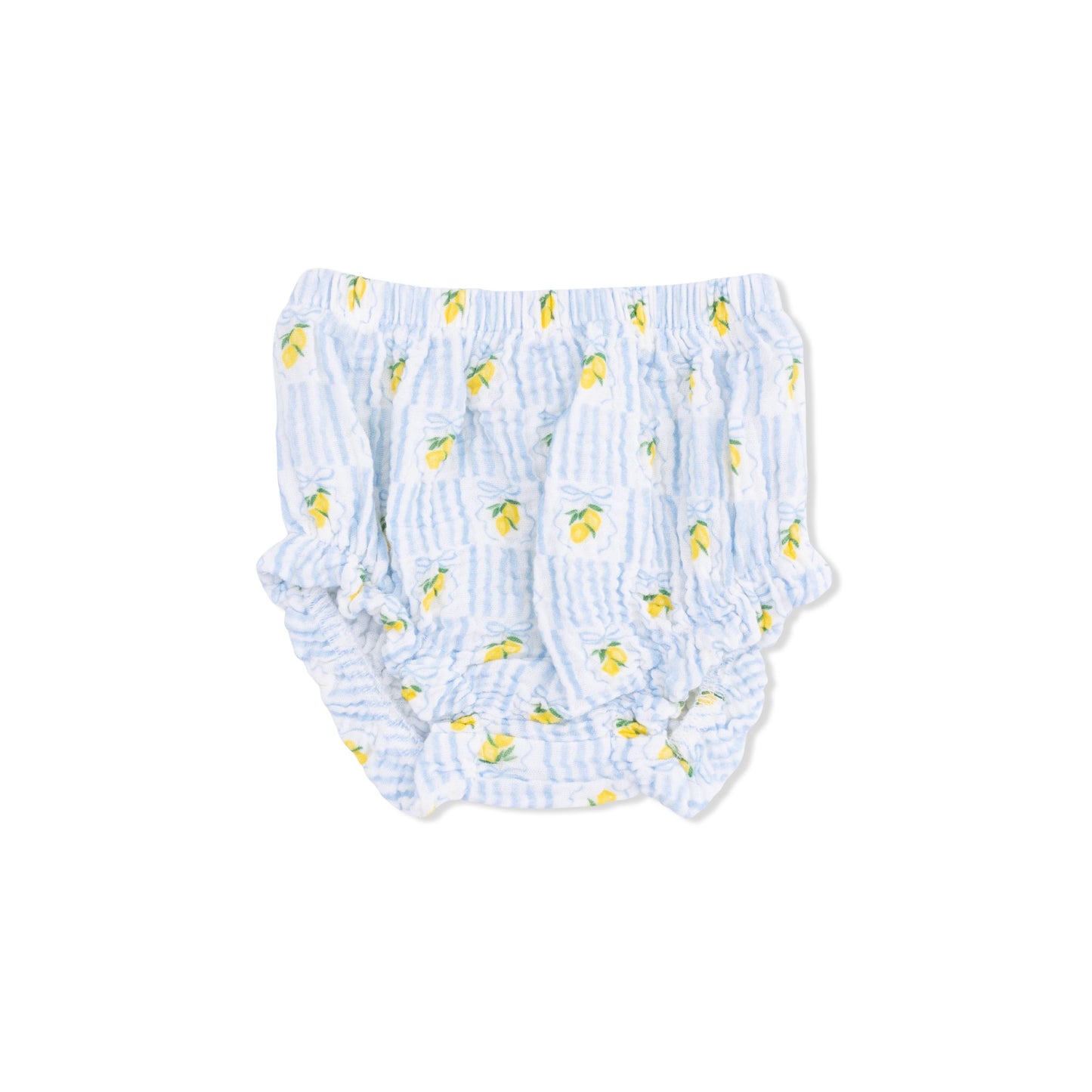 Lovely Lemons - Smocked Ruffle Sundress with Bloomer