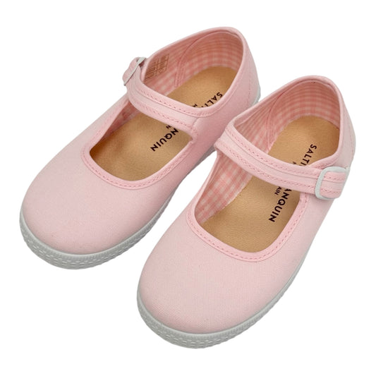 51201 Pink Canvas Mary Jane Sneaker
