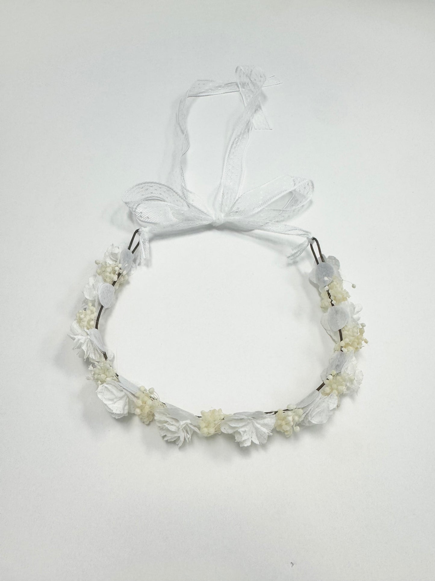 Floral Half Wreath Ribbon