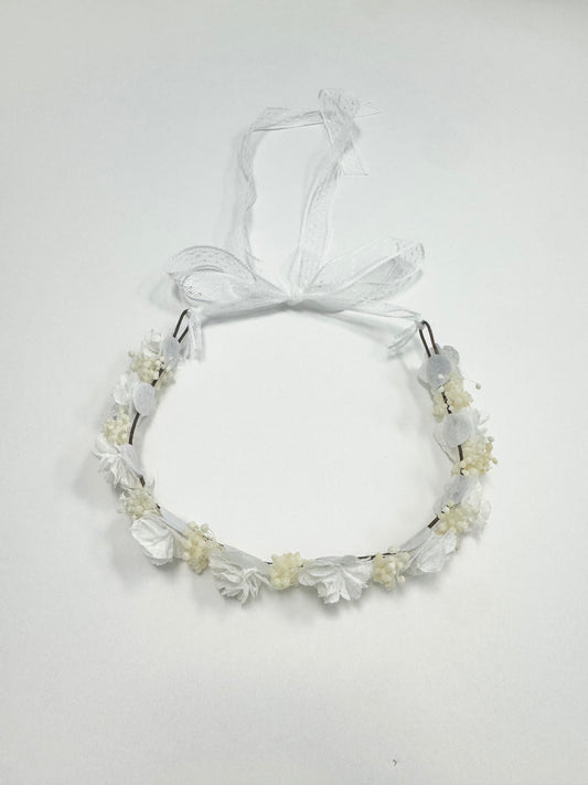 Floral Half Wreath Ribbon