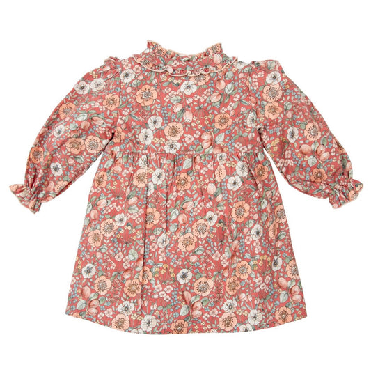 90665 Cranberry Flower Print
