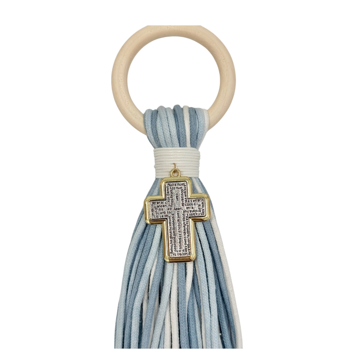 Tassel Baby Blessing Padre Nuestro