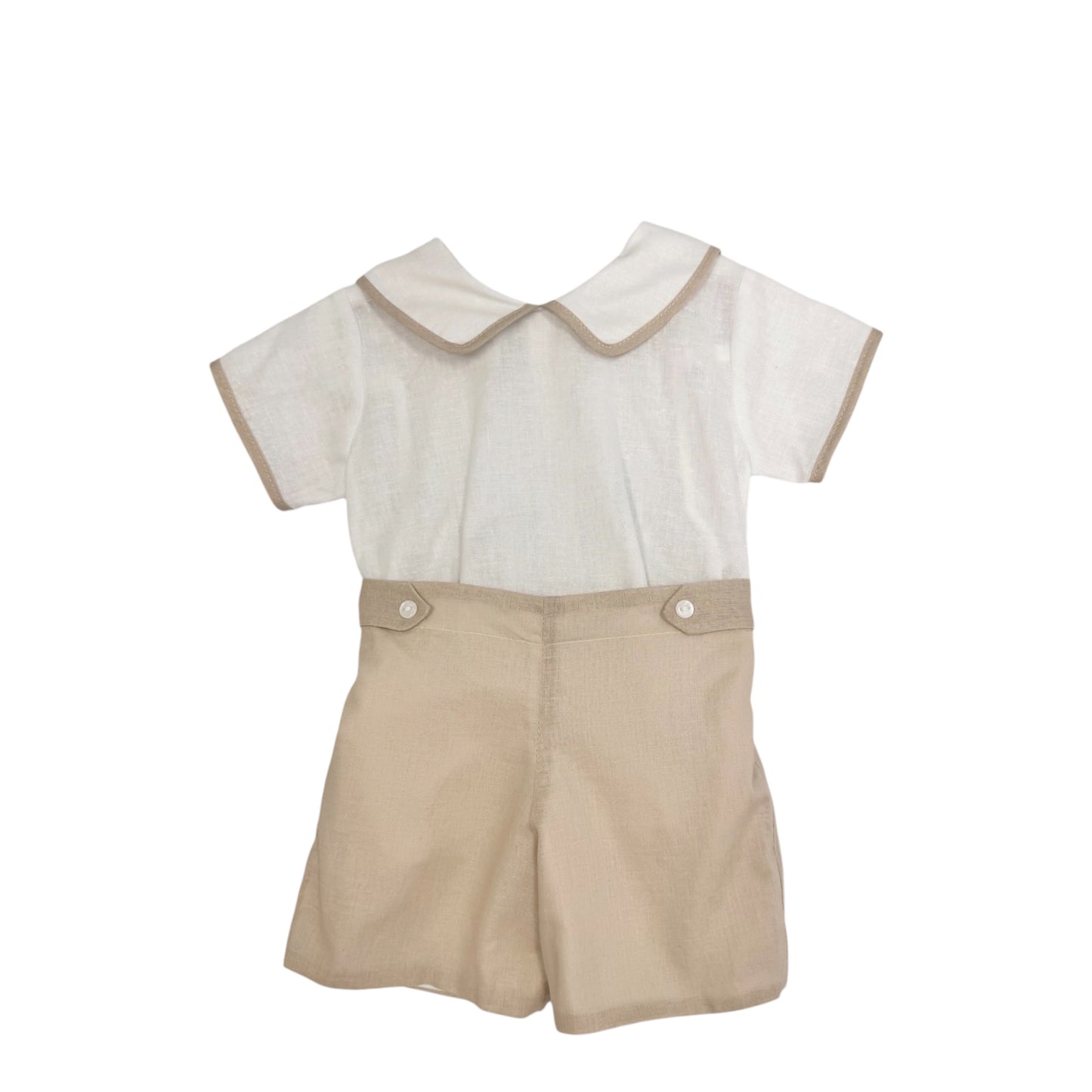William Beige Linen Set