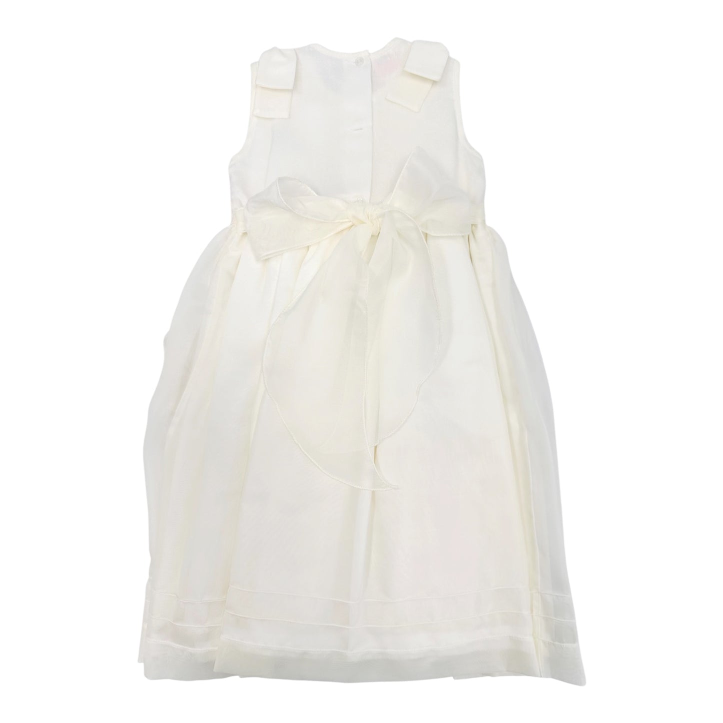 Angelina Organza Smocked Special Occasion Dress