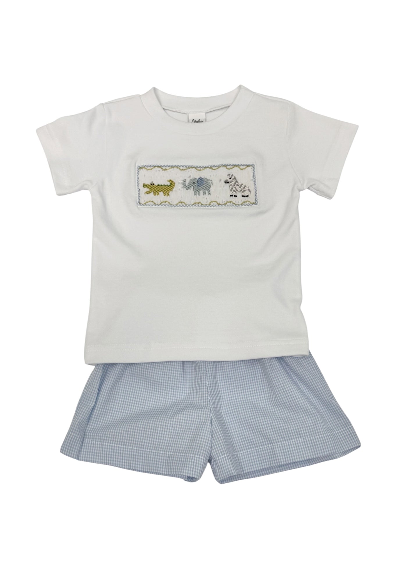 Safari Smocks Shorts Set