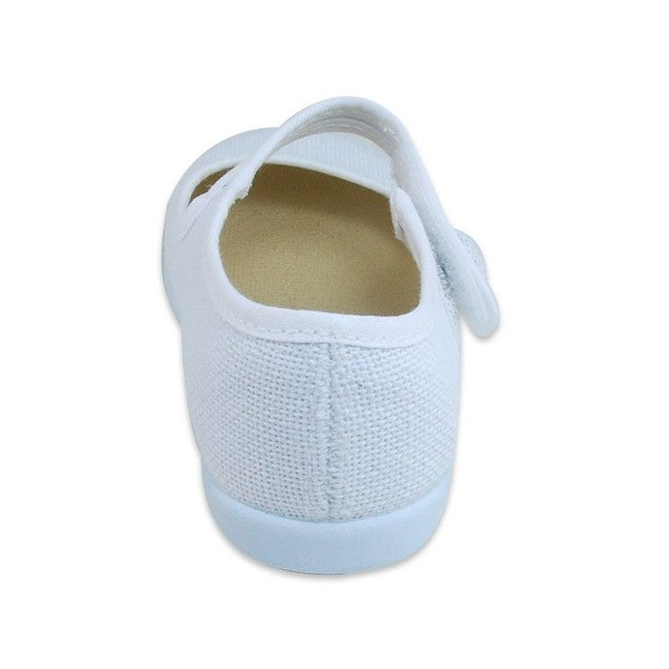 White Linen Mary Jane 1144-09