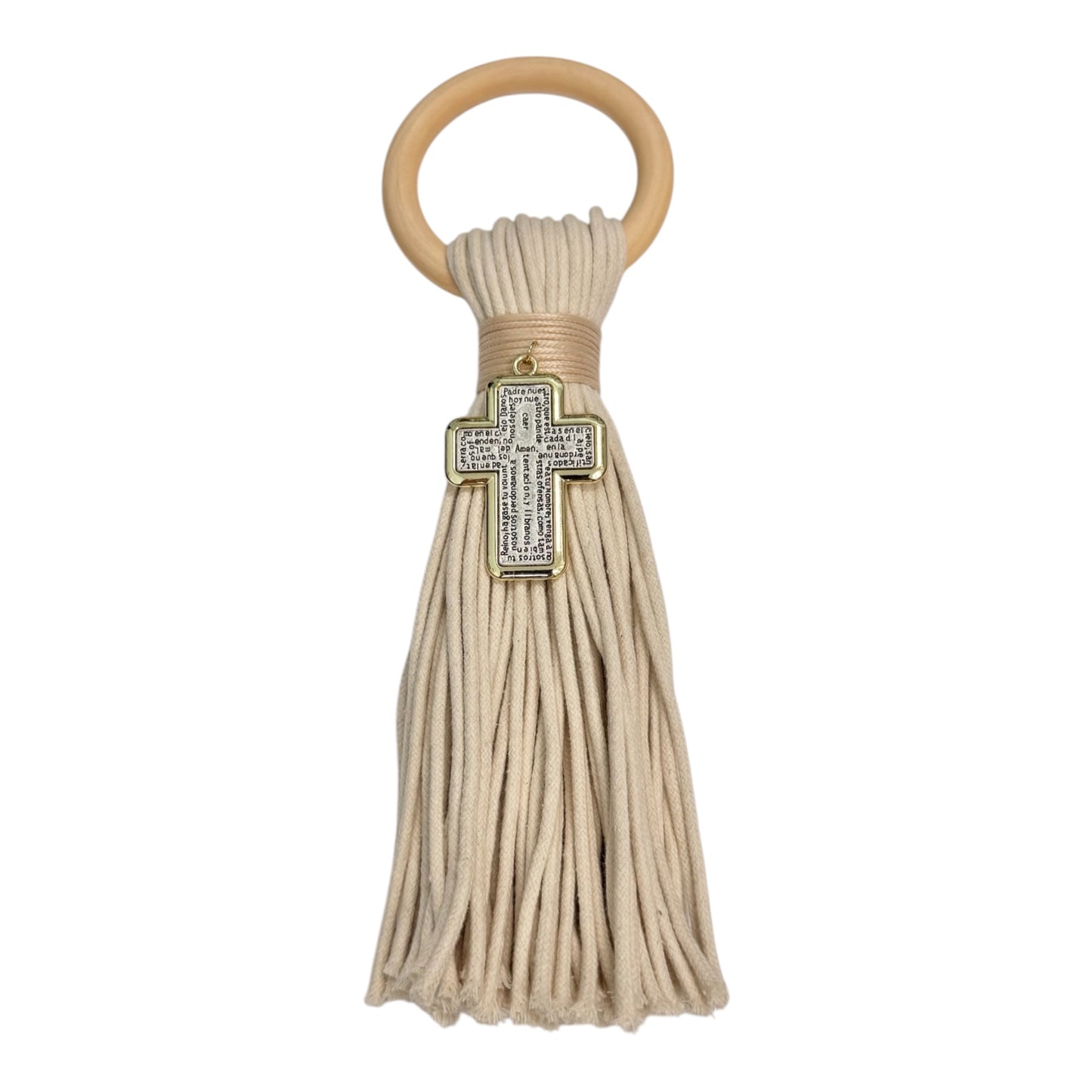 Tassel Baby Blessing Padre Nuestro