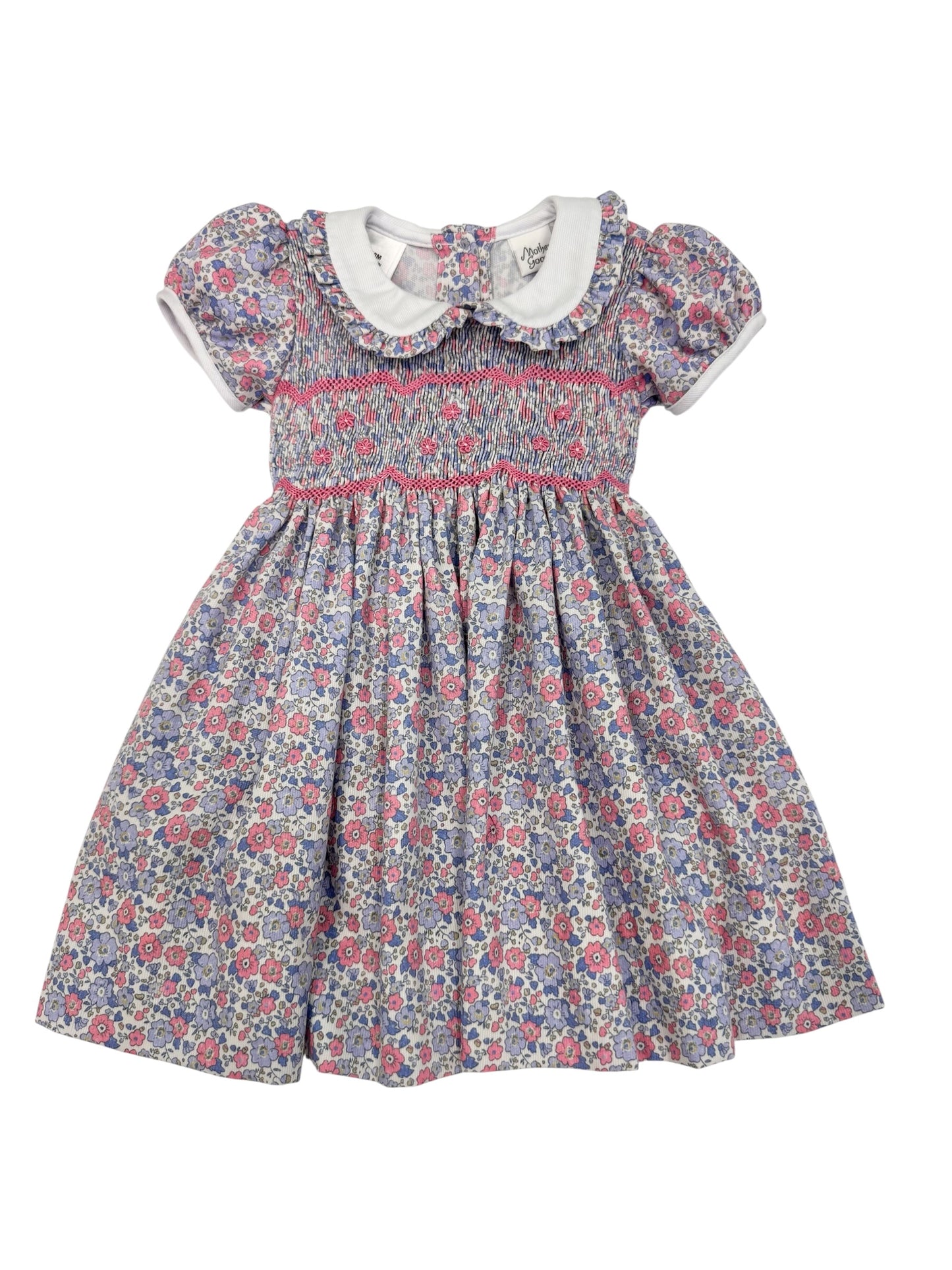 The Kensington Garden Pink Smocked Dress