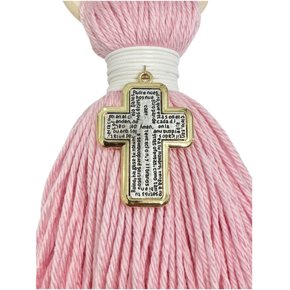 Tassel Baby Blessing Padre Nuestro