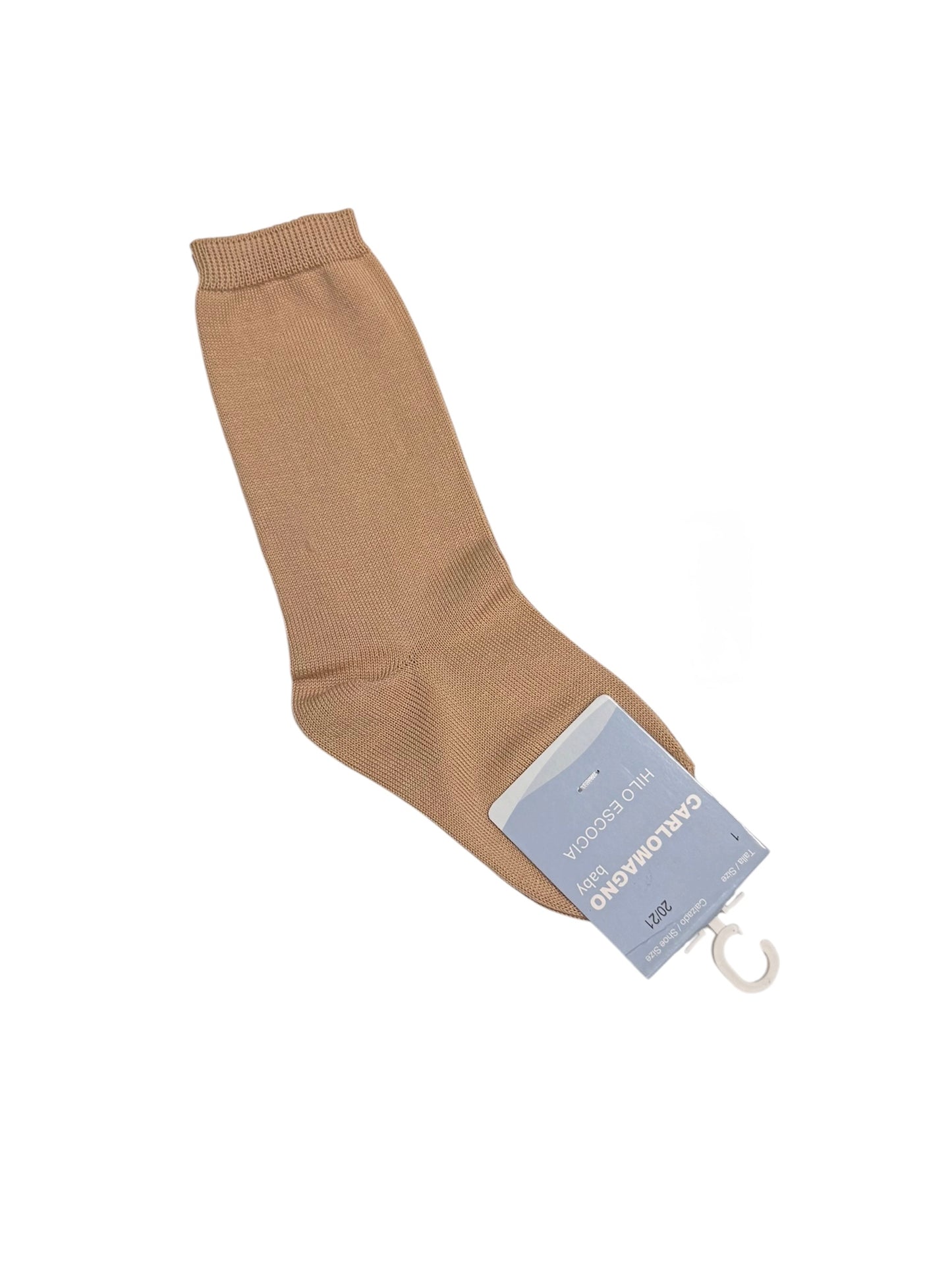 Knee High Cotton Polyamide Socks Sand