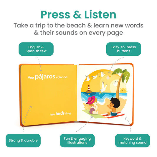 La Playa Bilingual Sound Book: Beach Sounds