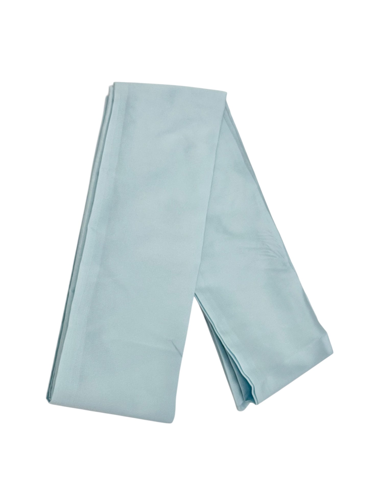 Sky Blue Taffeta Sash