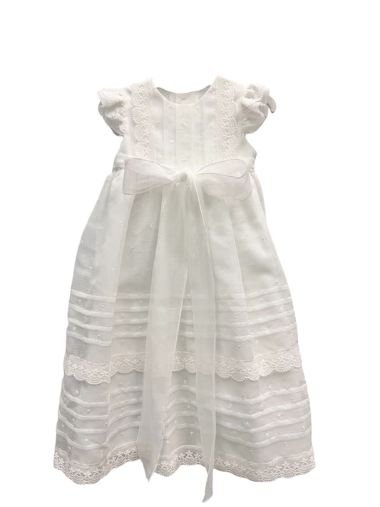 Embroidered Batiste Cotton Gown 465